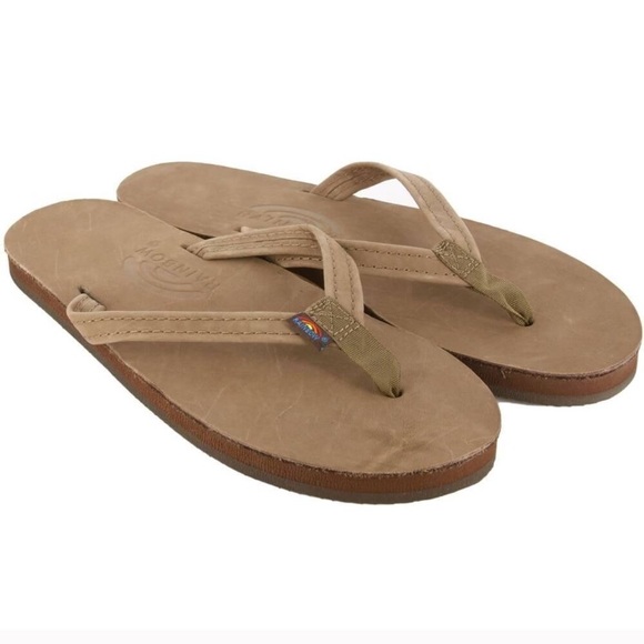 Rainbow Shoes - Rainbow sandals tan 5